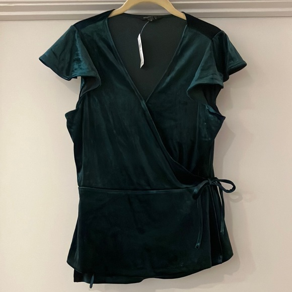 Banana Republic Tops - NWT Velvet Wrap Top